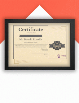 Printable Certificate of Completion - free Google Docs Template - 82