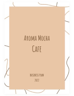 Aroma Mocha Cafe Business Plan - free Google Docs Template - 1713