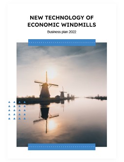 Economic Windmills Business Plan - free Google Docs Template - 1238