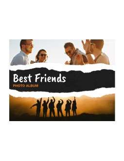 Best Friends Photo Album - free Google Docs Template - 3763
