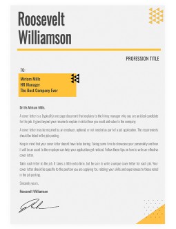 Contrast Cover Letter - free Google Docs Template - 4249