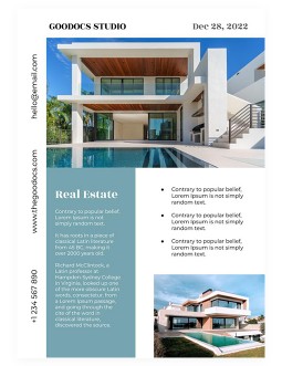 Traditional Real Estate Newsletter - free Google Docs Template - 3922