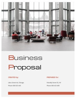 Orange Professional Business Proposal