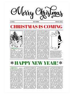 Christmas Celebrate Newspaper