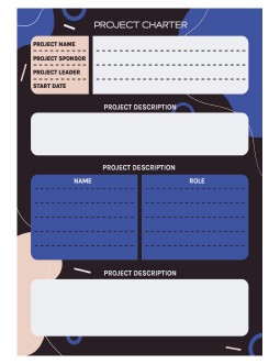 Curious Project Charter - free Google Docs Template - 3929
