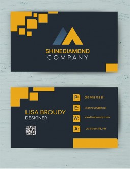 Magnificent Business Card - free Google Docs Template - 529