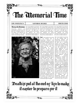 The Memorial Time Newspaper