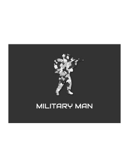 Military Business Card - free Google Docs Template - 3423