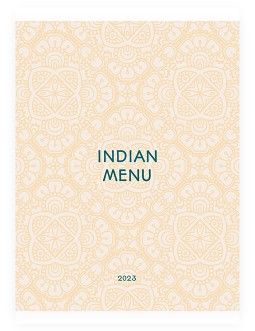 Bright Indian Restaurant Menu
