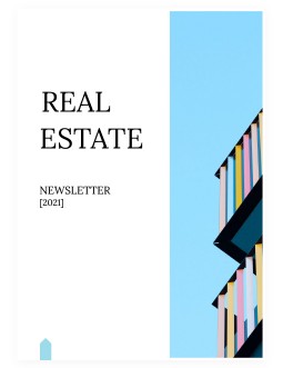 Real Estate Newsletter - free Google Docs Template - 1058
