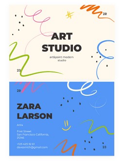 Cool Painter Business Card