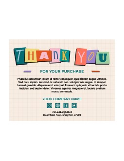 Funny Thank You Certificate - free Google Docs Template - 4228