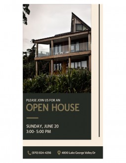 Open House Instagram Story - free Google Docs Template - 2704