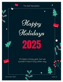 Happy Holiday Newsletter - free Google Docs Template - 1623