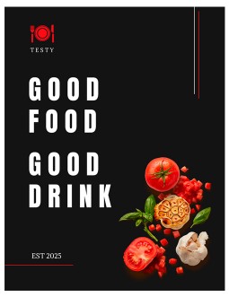 Good Food Menu  - free Google Docs Template - 1763