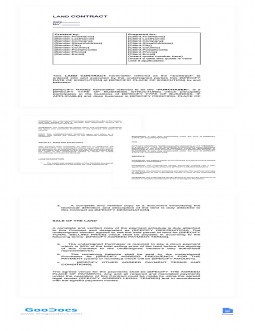 Land Contract - free Google Docs Template - 4267