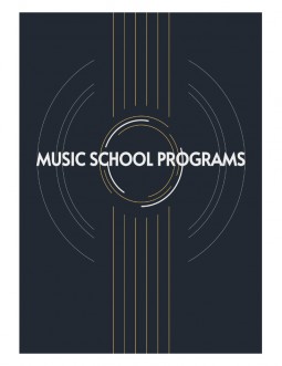 Music School Programs Brochure - free Google Docs Template - 1447