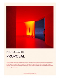 Intense Photography Proposal